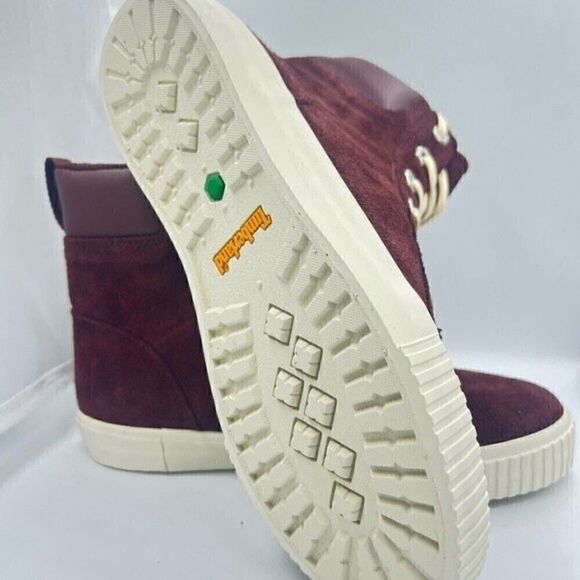 Timberland Women’s Skyla Bay 7" Burgundy Suede Sneaker Boot NIB shoes - Picture 5 of 15